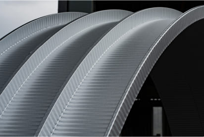 スチールアーチ施工事例 - WORK