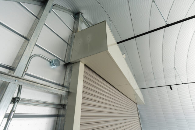 倉庫 スチールアーチ 間口8.0mm 奥行8.8mm 高さ4.6mm イメージ14