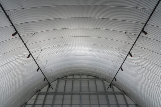 倉庫 スチールアーチ 間口8.0mm 奥行8.8mm 高さ4.6mm イメージ7