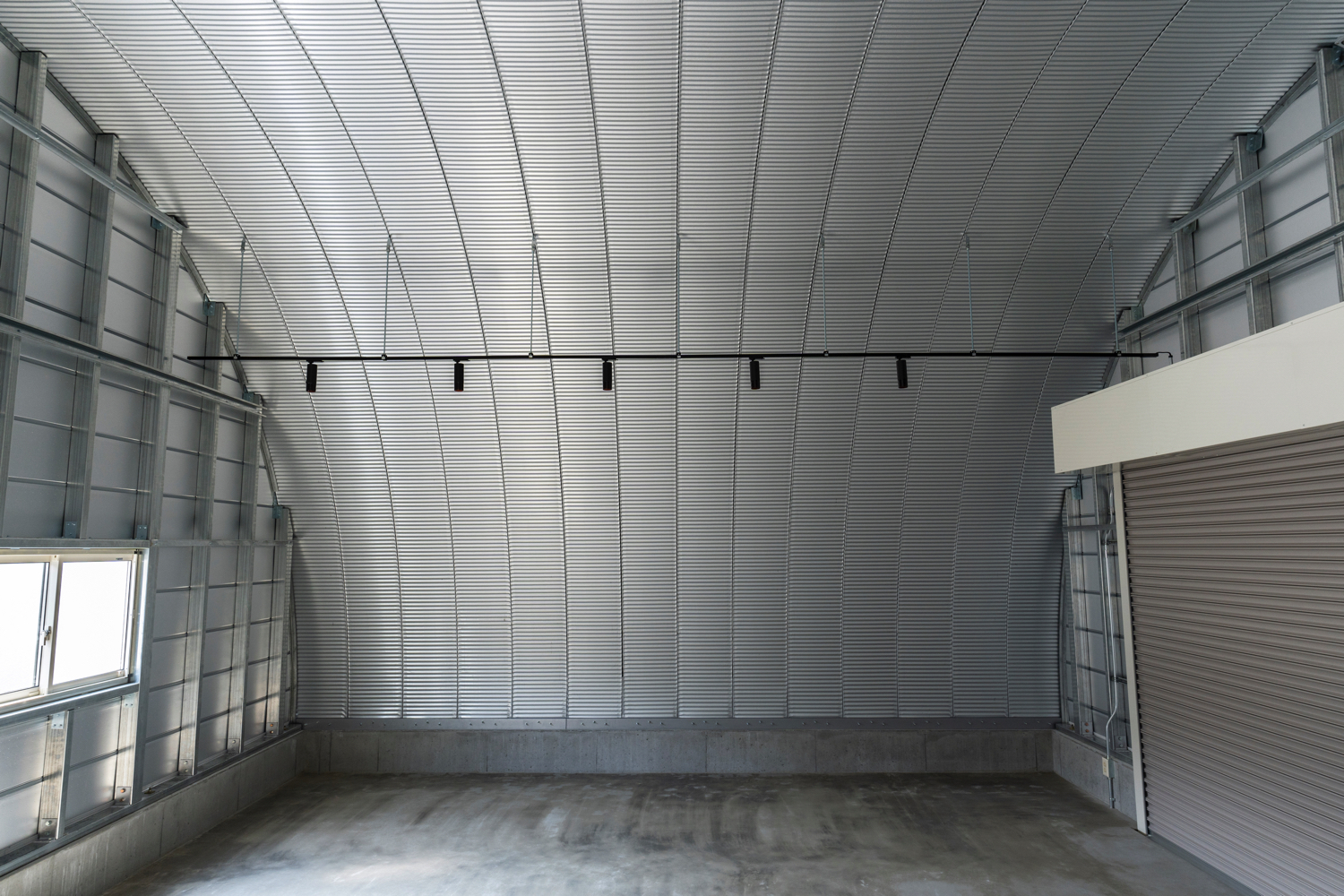 倉庫 スチールアーチ 間口8.0mm 奥行8.8mm 高さ4.6mm イメージ9