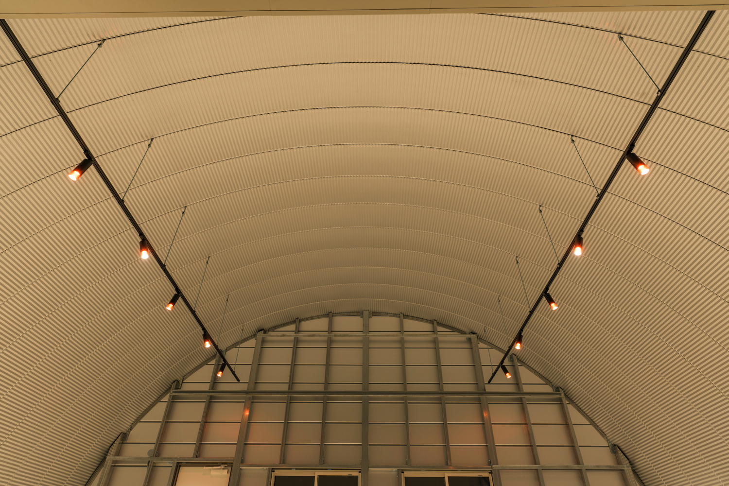 倉庫 スチールアーチ 間口8.0mm 奥行8.8mm 高さ4.6mm イメージ10