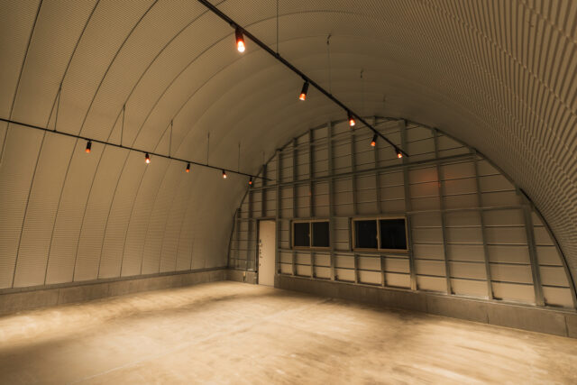 倉庫 スチールアーチ 間口8.0mm 奥行8.8mm 高さ4.6mm イメージ9