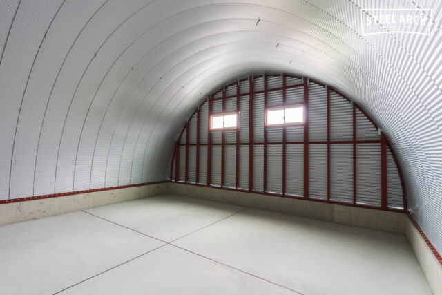 倉庫 スチールアーチ 間口8.0mm 奥行7.9mm 高さ4.0mm イメージ2