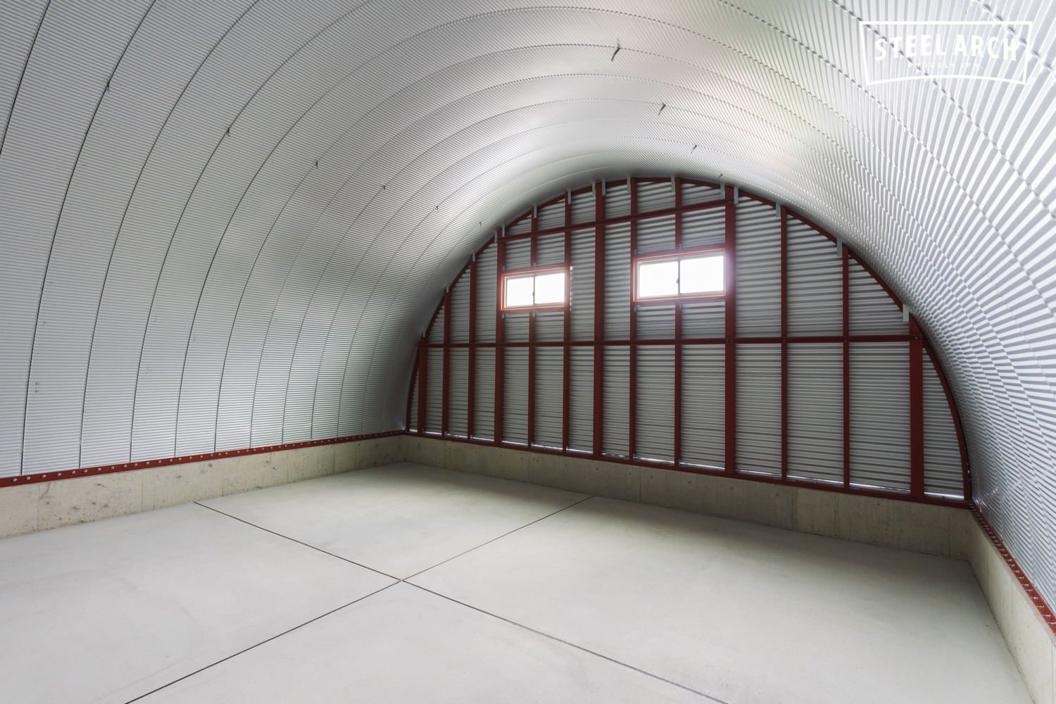 倉庫 スチールアーチ 間口8.0mm 奥行7.9mm 高さ4.0mm イメージ2