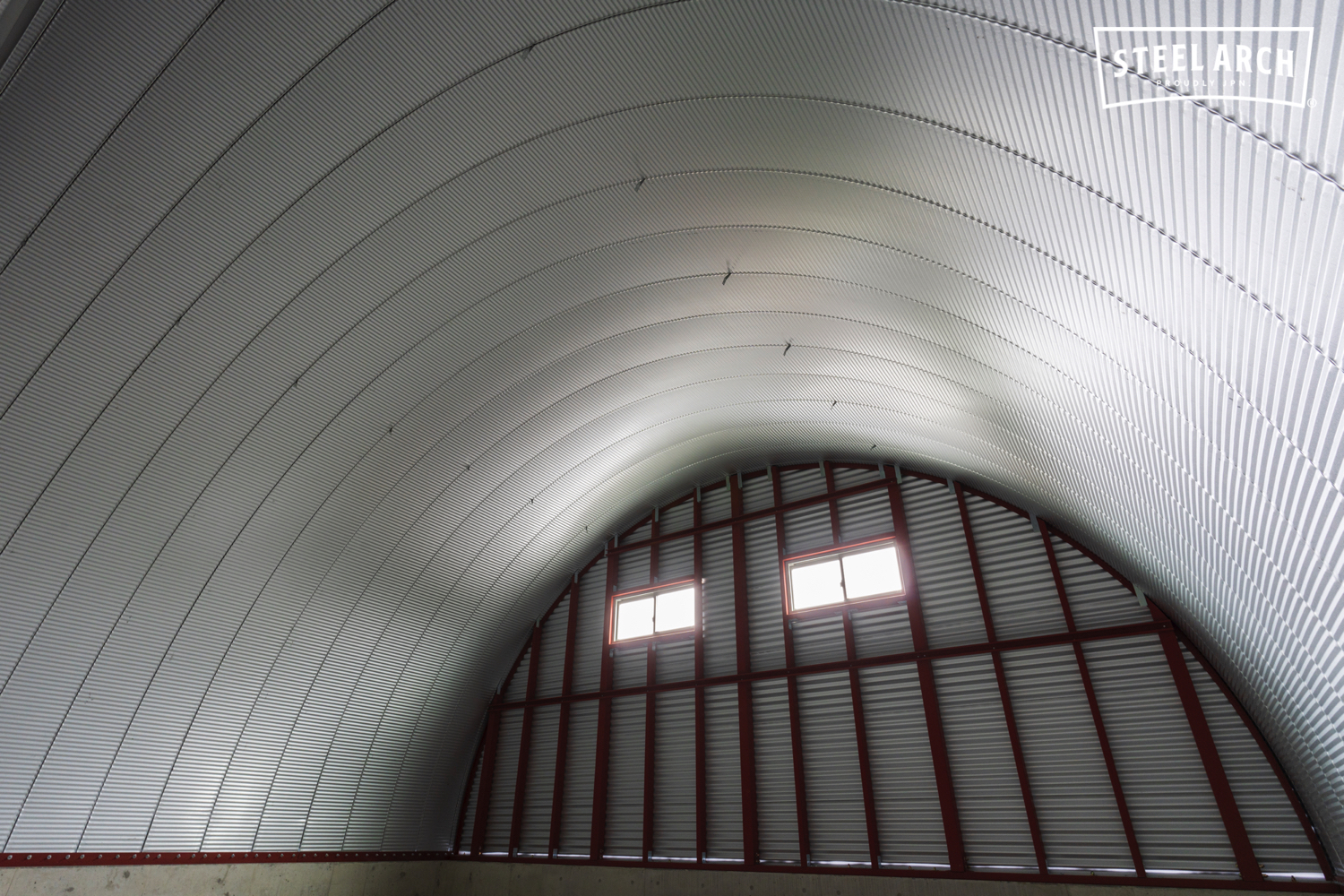 倉庫 スチールアーチ 間口8.0mm 奥行7.9mm 高さ4.0mm イメージ15