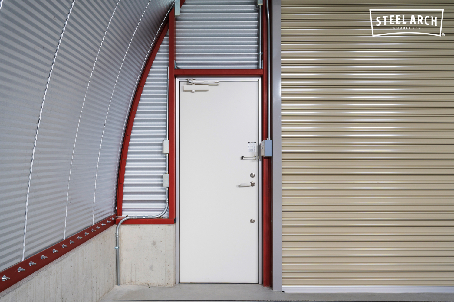 倉庫 スチールアーチ 間口8.0mm 奥行7.9mm 高さ4.0mm イメージ20