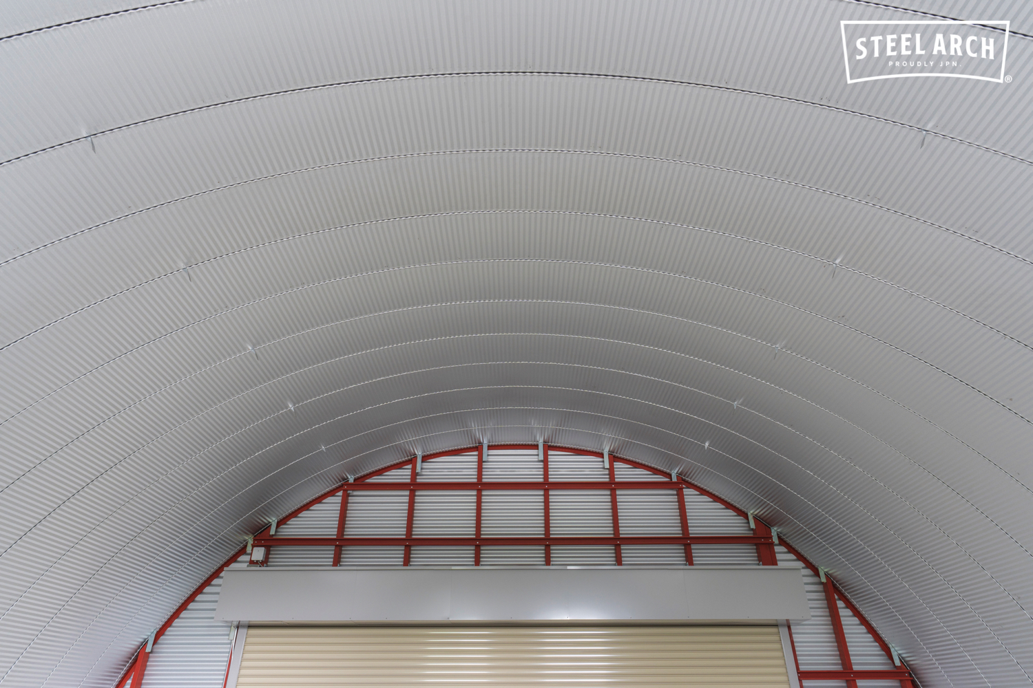 倉庫 スチールアーチ 間口8.0mm 奥行7.9mm 高さ4.0mm イメージ10