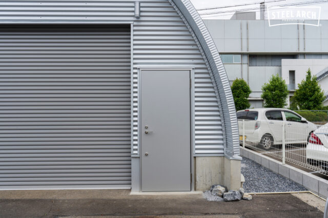 倉庫 スチールアーチ 間口8.0mm 奥行7.9mm 高さ4.0mm イメージ20