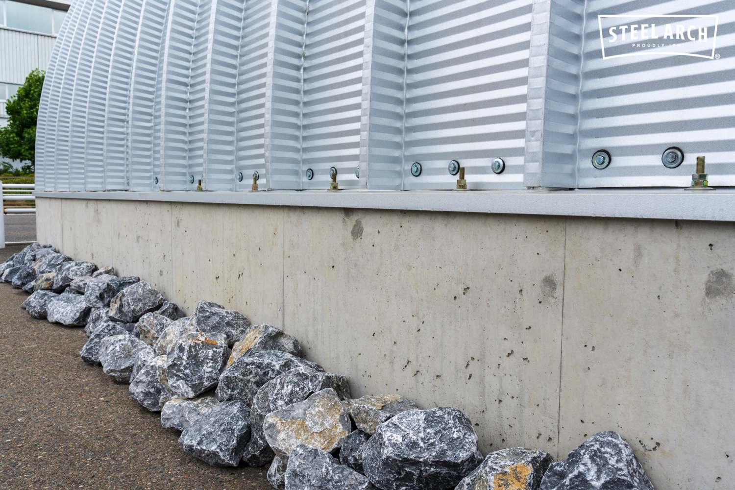 倉庫 スチールアーチ 間口8.0mm 奥行7.9mm 高さ4.0mm イメージ23