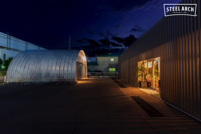 倉庫 スチールアーチ 間口8.0mm 奥行7.9mm 高さ4.0mm イメージ14