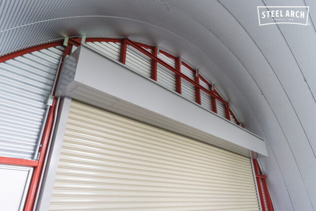 倉庫 スチールアーチ 間口8.0mm 奥行7.9mm 高さ4.0mm イメージ14