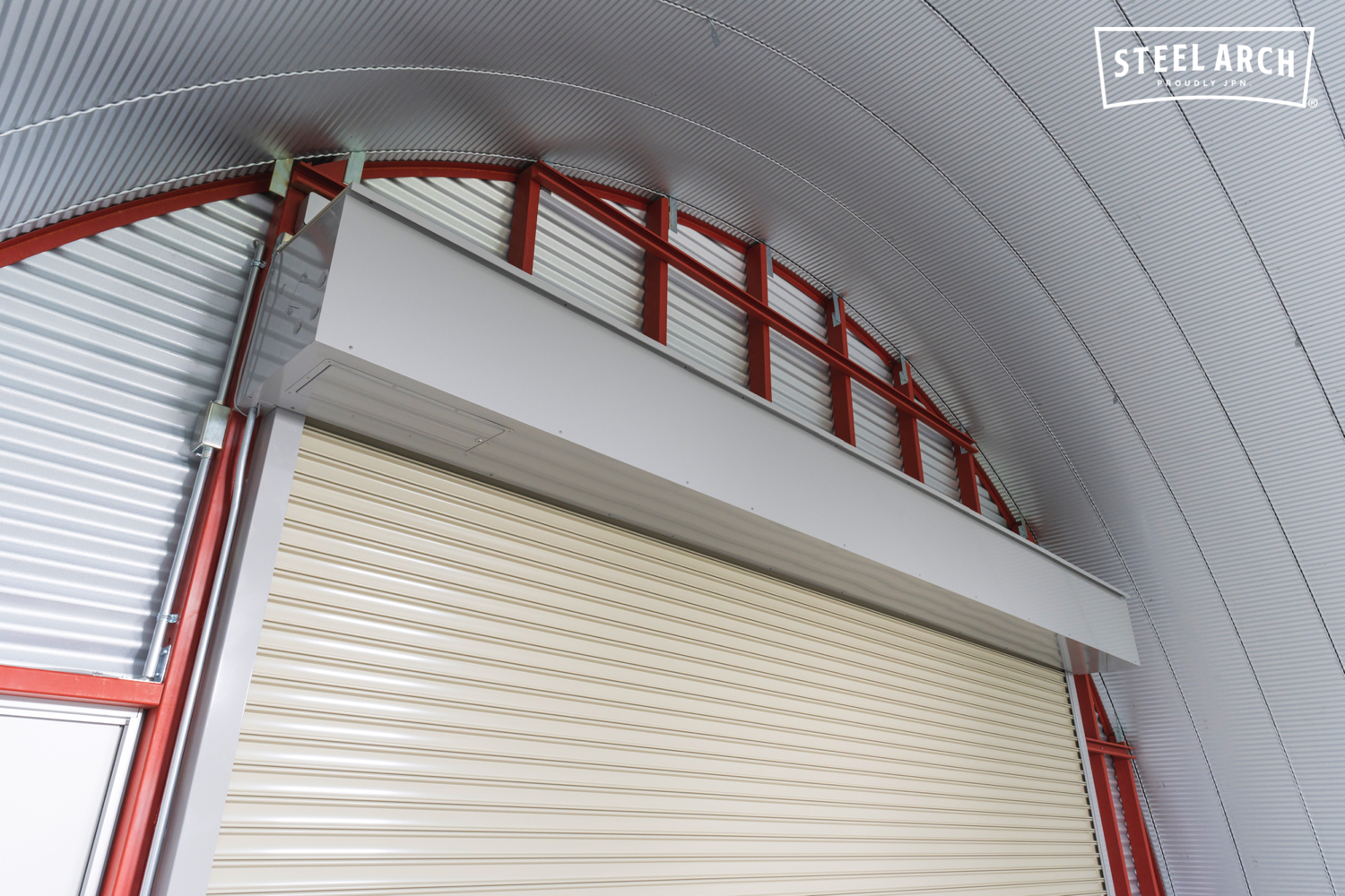 倉庫 スチールアーチ 間口8.0mm 奥行7.9mm 高さ4.0mm イメージ14