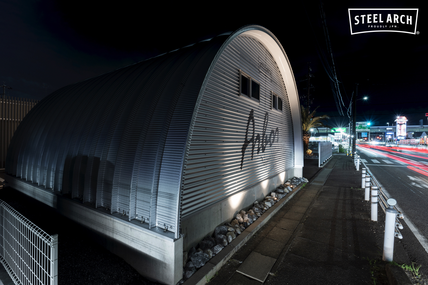 倉庫 スチールアーチ 間口8.0mm 奥行7.9mm 高さ4.0mm イメージ12