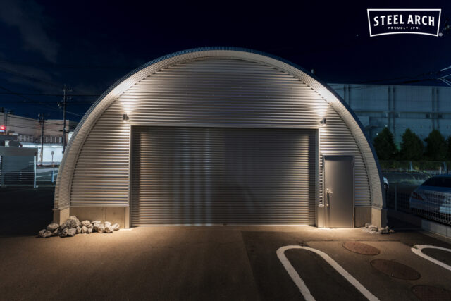 倉庫 スチールアーチ 間口8.0mm 奥行7.9mm 高さ4.0mm イメージ6