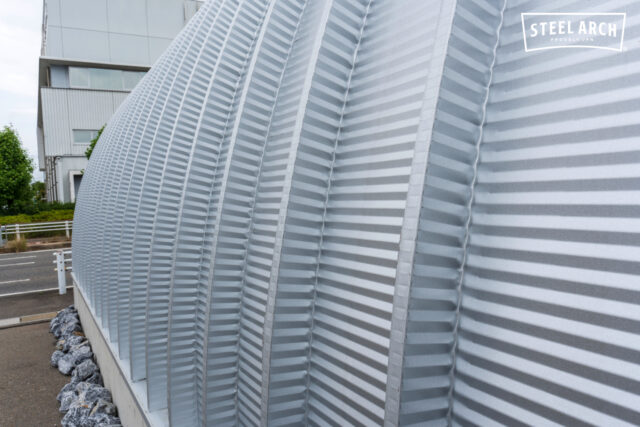 倉庫 スチールアーチ 間口8.0mm 奥行7.9mm 高さ4.0mm イメージ18