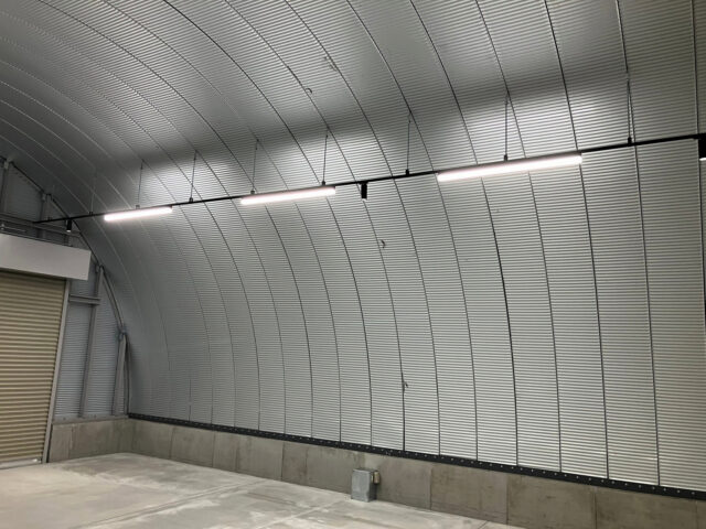 倉庫 スチールアーチ 間口8.0m 奥行10.23m イメージ6