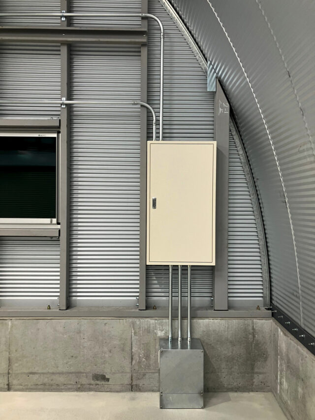 倉庫 スチールアーチ 間口8.0m 奥行10.23m イメージ4