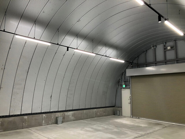 倉庫 スチールアーチ 間口8.0m 奥行10.23m イメージ7