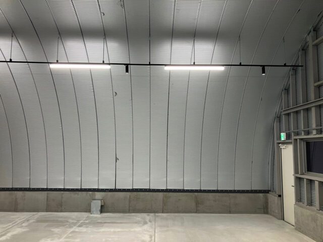 倉庫 スチールアーチ 間口8.0m 奥行10.23m イメージ8