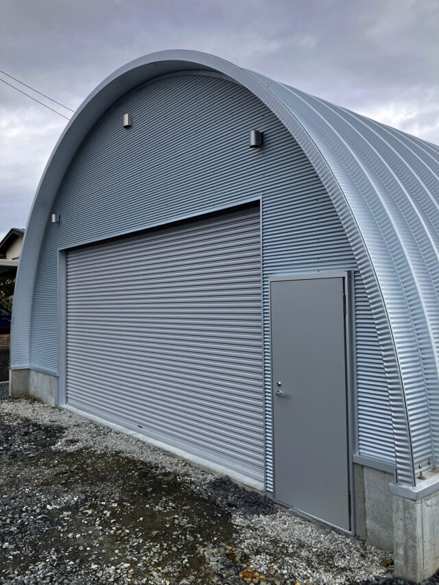 倉庫 スチールアーチ 間口8.0m 奥行10.23m イメージ12