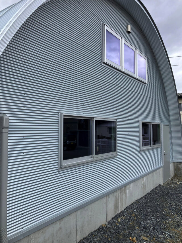 倉庫 スチールアーチ 間口8.0m 奥行10.23m イメージ15