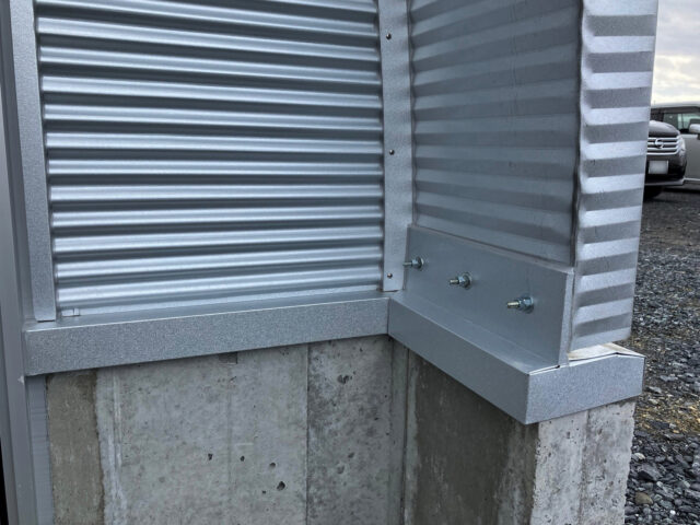 倉庫 スチールアーチ 間口8.0m 奥行10.23m イメージ9