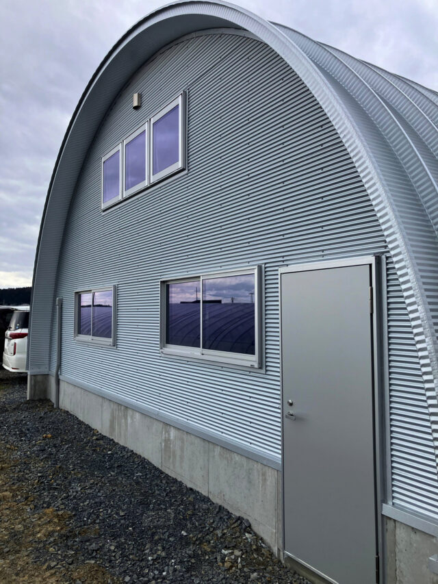 倉庫 スチールアーチ 間口8.0m 奥行10.23m イメージ14