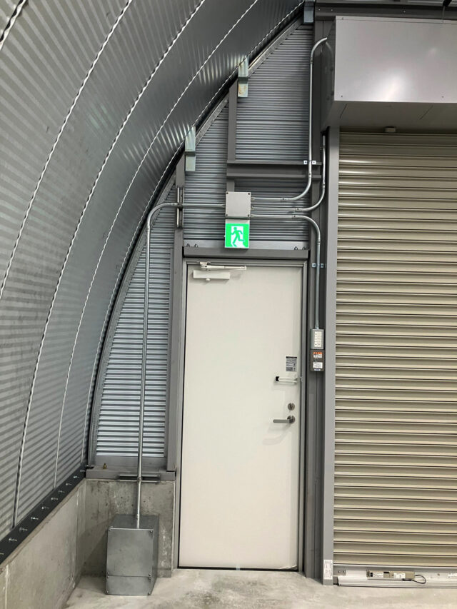 倉庫 スチールアーチ 間口8.0m 奥行10.23m イメージ5