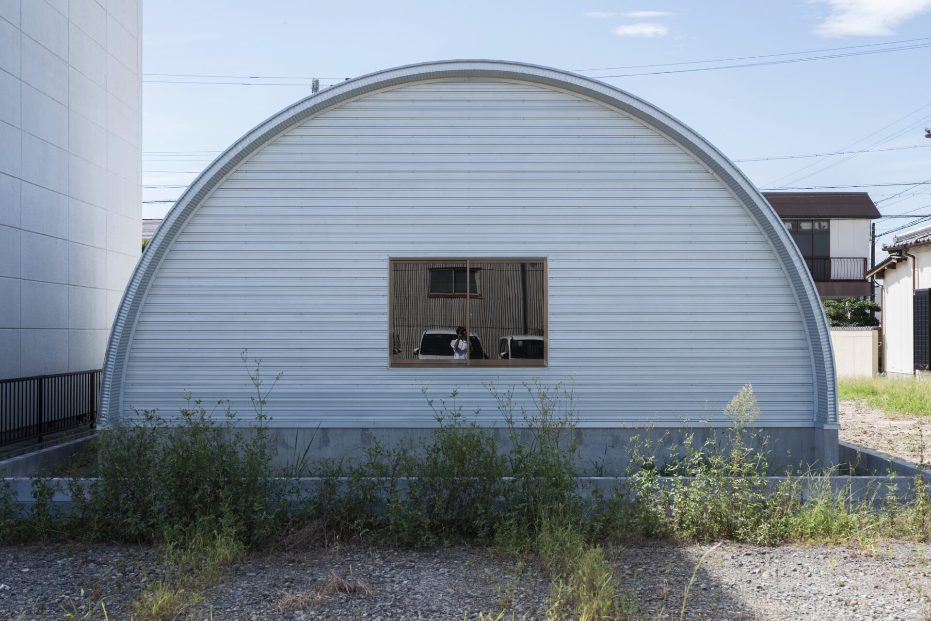 倉庫 スチールアーチ 間口7.5m 奥行13m イメージ8