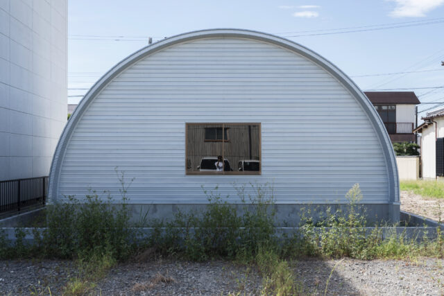 倉庫 スチールアーチ 間口7.5m 奥行13m イメージ8