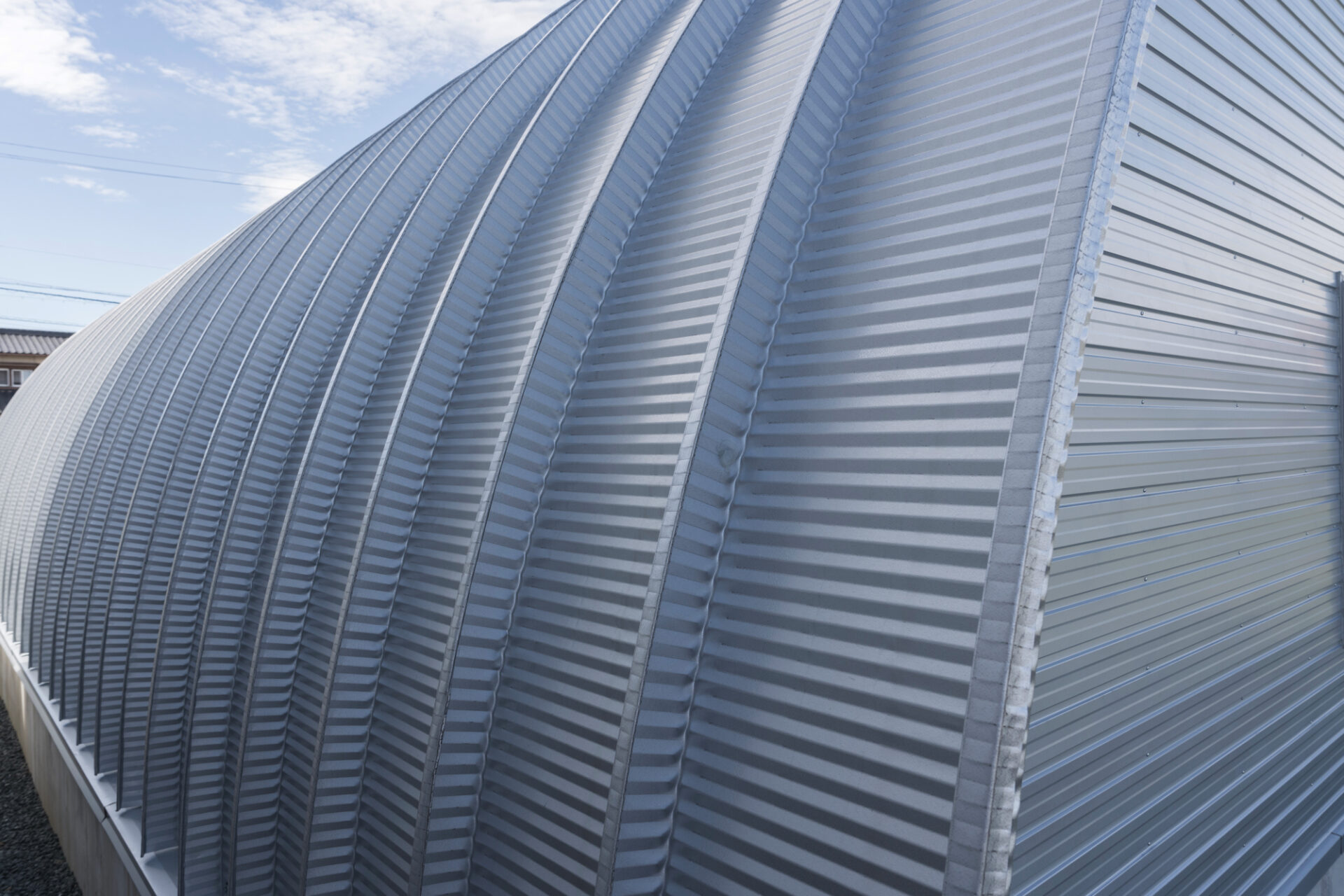 倉庫 スチールアーチ 間口7.5m 奥行13m イメージ9