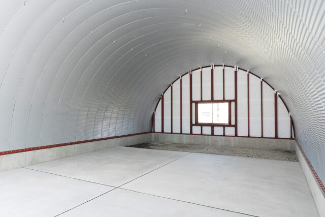 倉庫 スチールアーチ 間口7.5m 奥行13m イメージ4