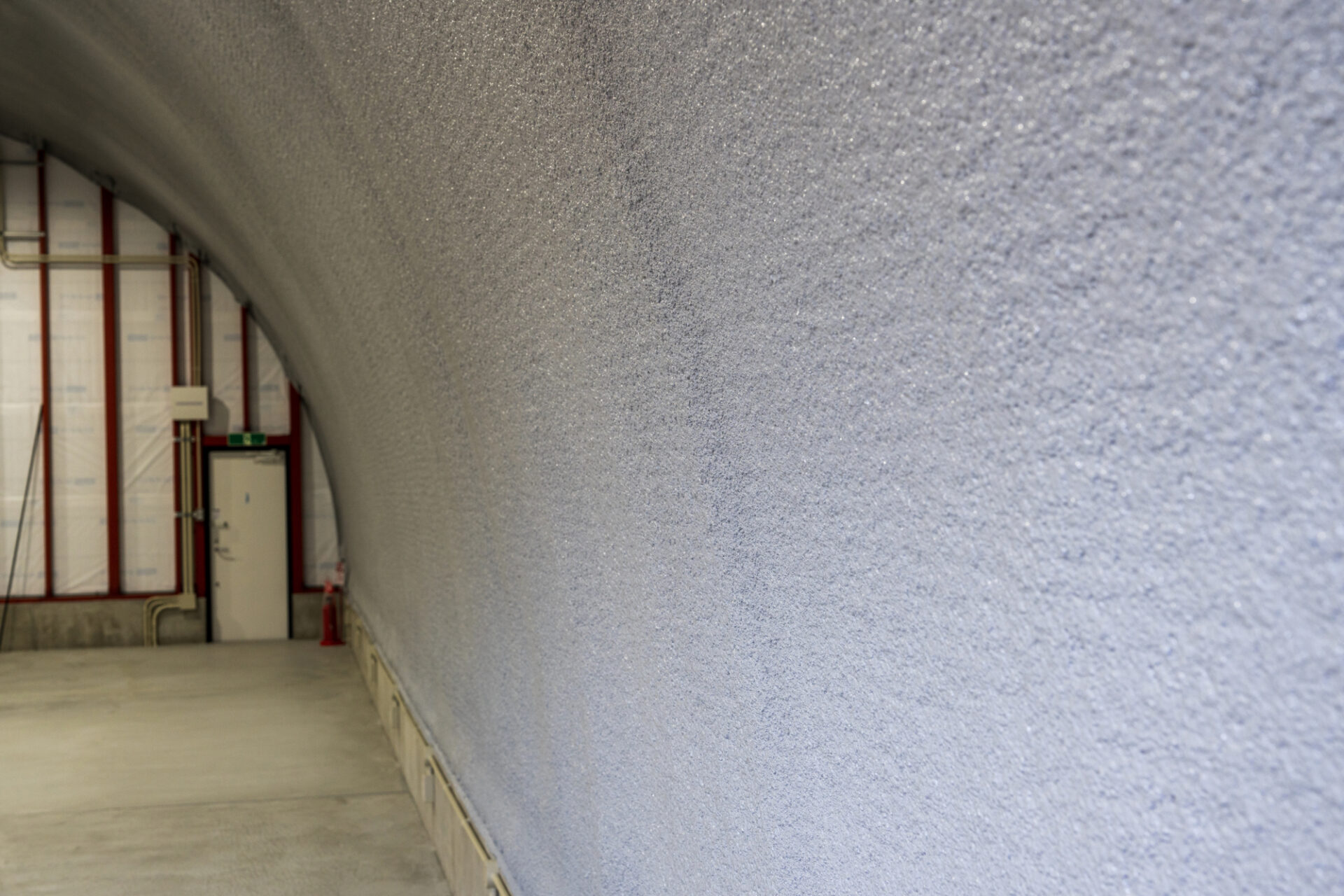 倉庫2棟 スチールアーチ 間口10.0m 奥行20.0m 最高高さ5.6m イメージ9