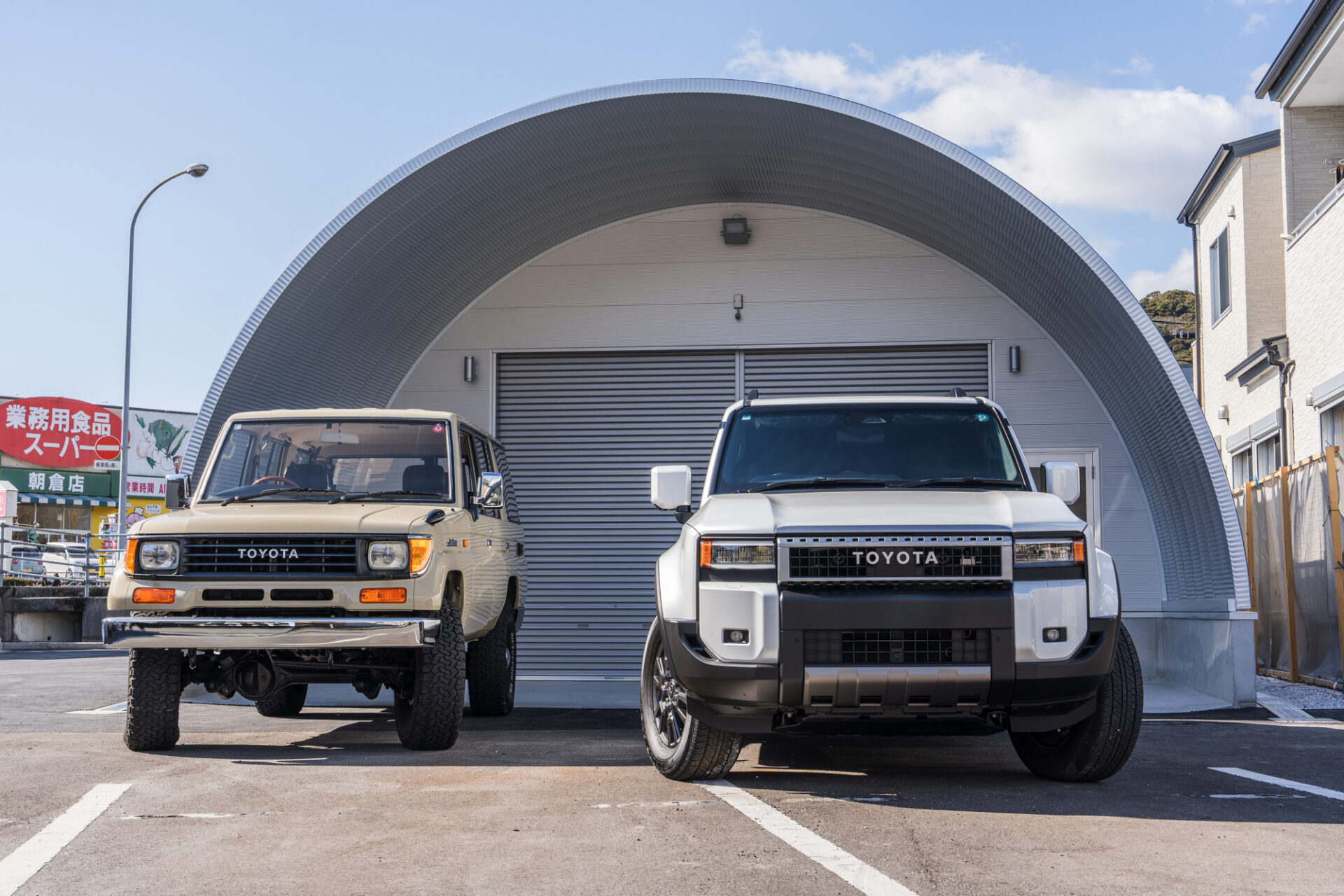 倉庫 スチールアーチ 間口7.5m 奥行15.8m 高さ4.35m イメージ3