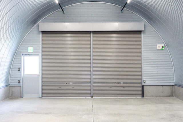 倉庫 スチールアーチ 間口7.5m 奥行15.8m 高さ4.35m イメージ10