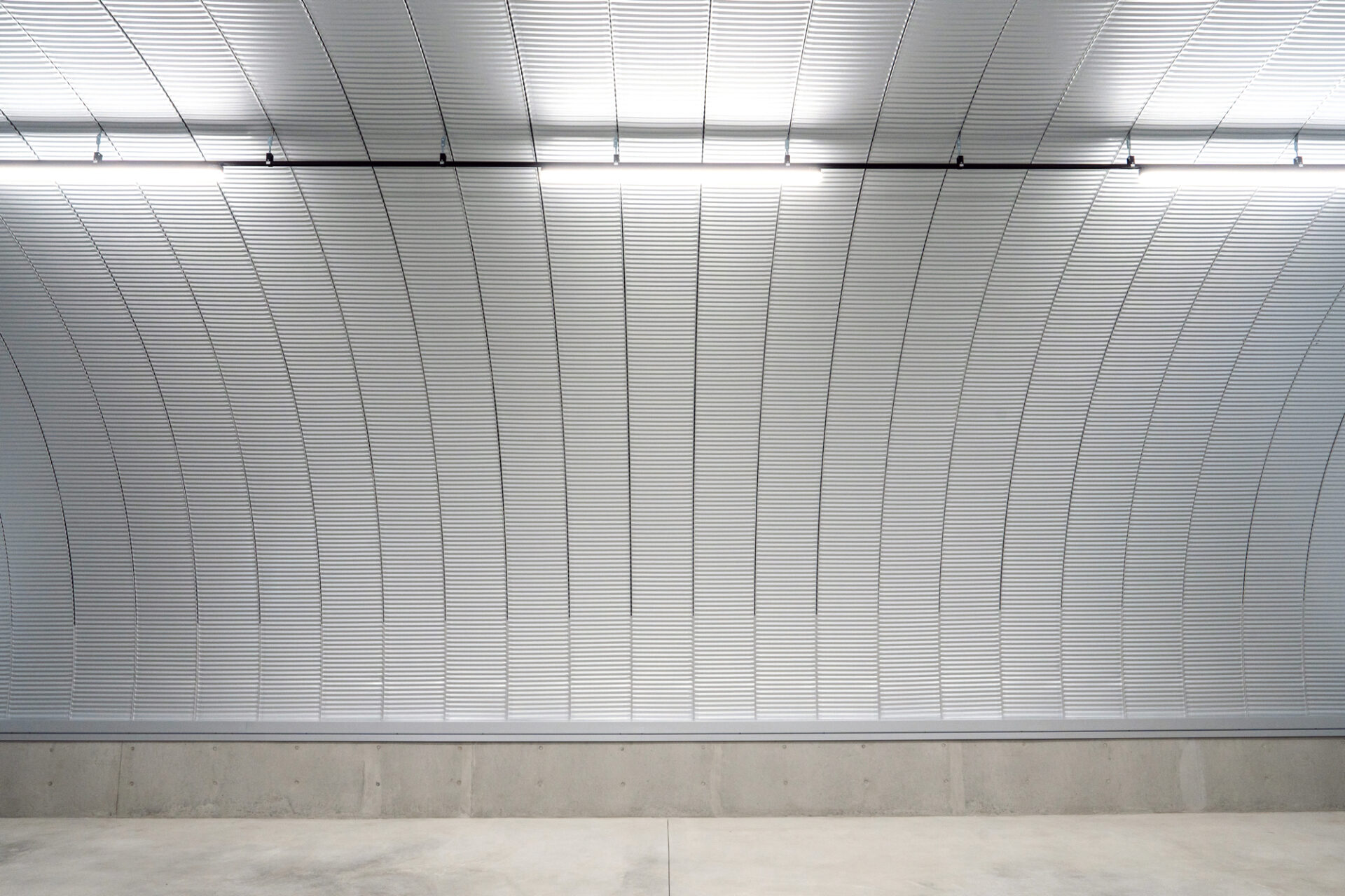 倉庫 スチールアーチ 間口7.5m 奥行15.8m 高さ4.35m イメージ14