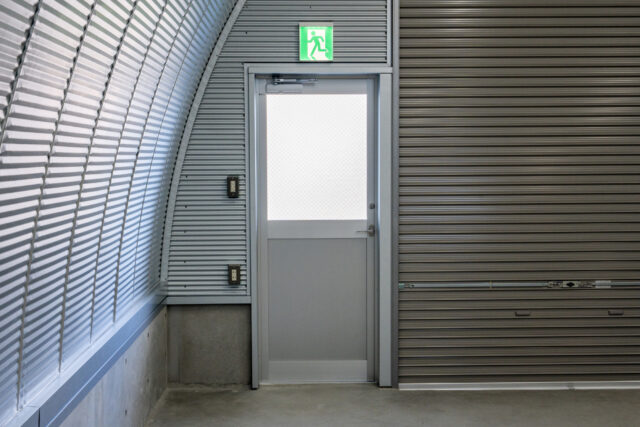 倉庫 スチールアーチ 間口7.5m 奥行15.8m 高さ4.35m イメージ16