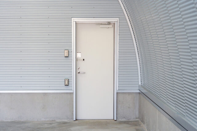 倉庫 スチールアーチ 間口7.5m 奥行15.8m 高さ4.35m イメージ17