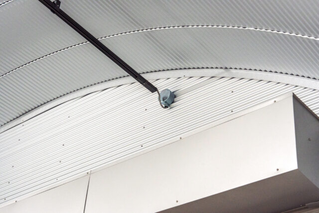 倉庫 スチールアーチ 間口7.5m 奥行15.8m 高さ4.35m イメージ18