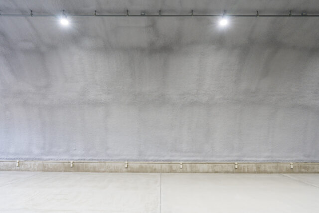 倉庫2棟 スチールアーチ 間口10.0m 奥行20.0m 最高高さ5.6m イメージ8