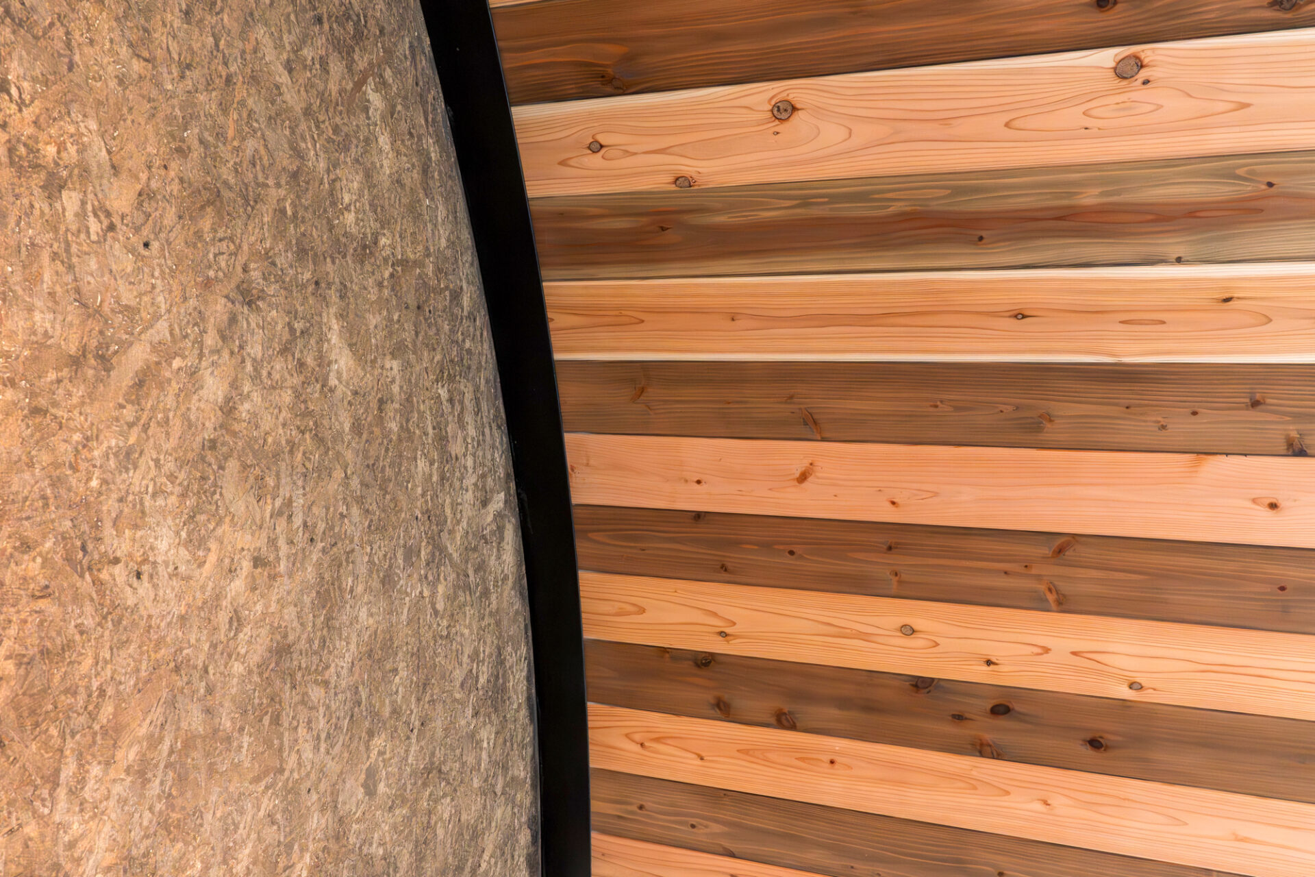 大阪の倉庫兼ガレージ建設 鉄と木が調和するスチールアーチ イメージ27